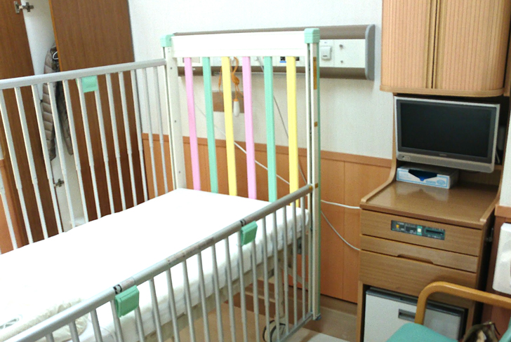 子どもの病室
